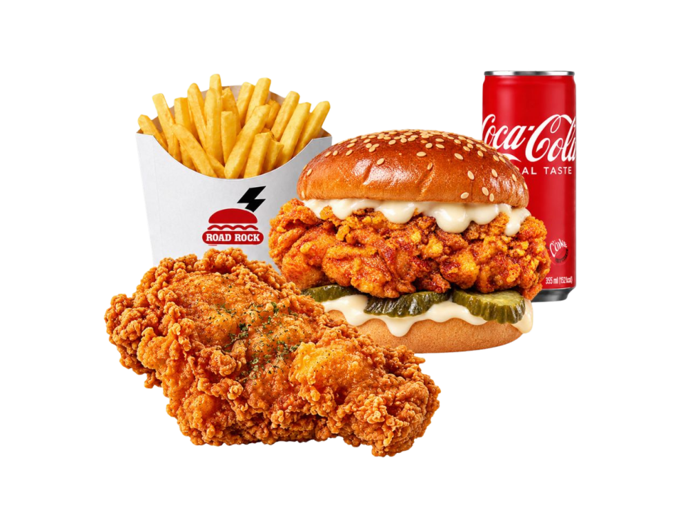 버거&치킨세트
